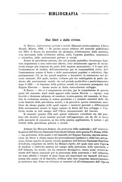 Le assicurazioni sociali pubblicazione della Cassa nazionale per le assicurazioni sociali