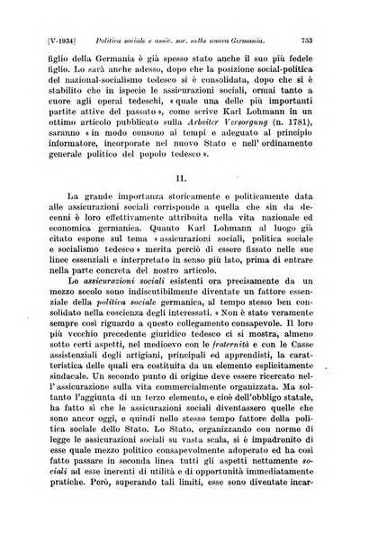 Le assicurazioni sociali pubblicazione della Cassa nazionale per le assicurazioni sociali