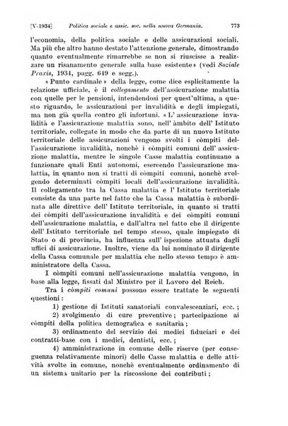 Le assicurazioni sociali pubblicazione della Cassa nazionale per le assicurazioni sociali