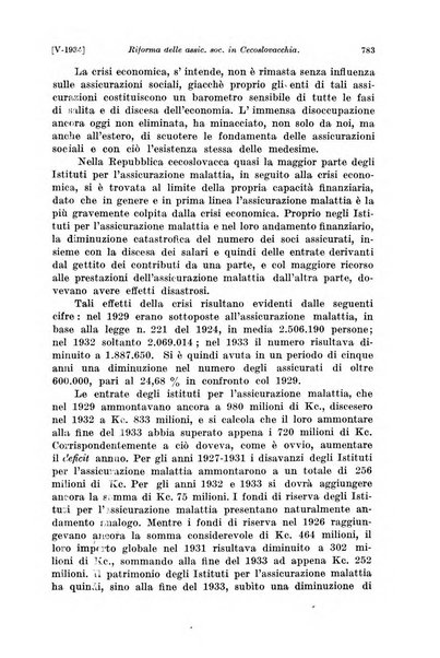 Le assicurazioni sociali pubblicazione della Cassa nazionale per le assicurazioni sociali