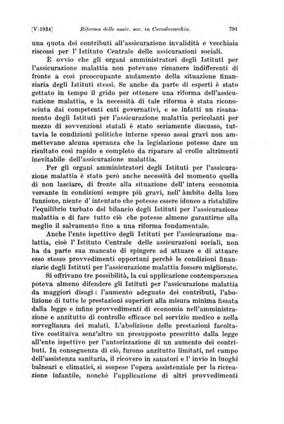 Le assicurazioni sociali pubblicazione della Cassa nazionale per le assicurazioni sociali