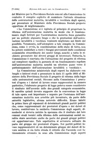 Le assicurazioni sociali pubblicazione della Cassa nazionale per le assicurazioni sociali