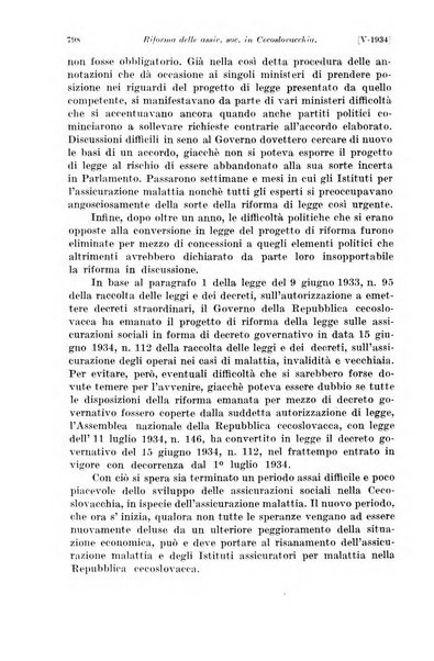 Le assicurazioni sociali pubblicazione della Cassa nazionale per le assicurazioni sociali