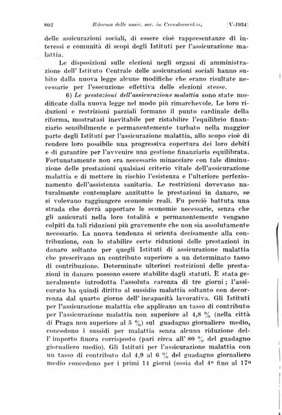 Le assicurazioni sociali pubblicazione della Cassa nazionale per le assicurazioni sociali