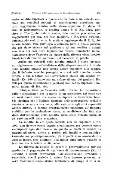 Le assicurazioni sociali pubblicazione della Cassa nazionale per le assicurazioni sociali