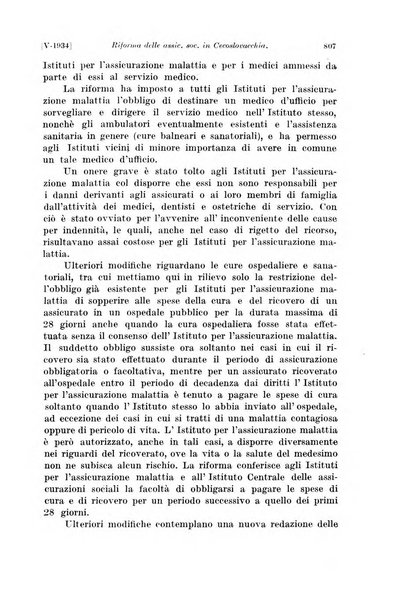 Le assicurazioni sociali pubblicazione della Cassa nazionale per le assicurazioni sociali