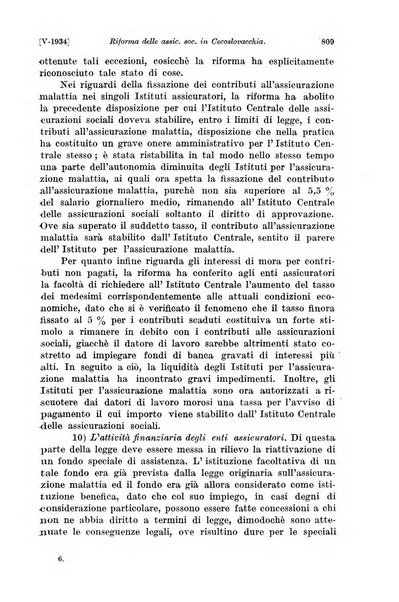 Le assicurazioni sociali pubblicazione della Cassa nazionale per le assicurazioni sociali