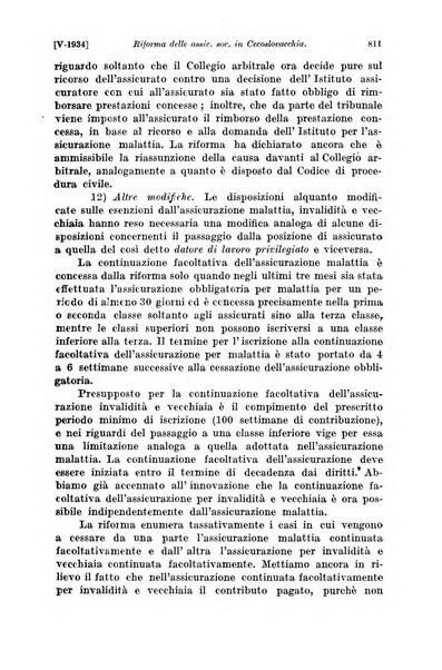 Le assicurazioni sociali pubblicazione della Cassa nazionale per le assicurazioni sociali