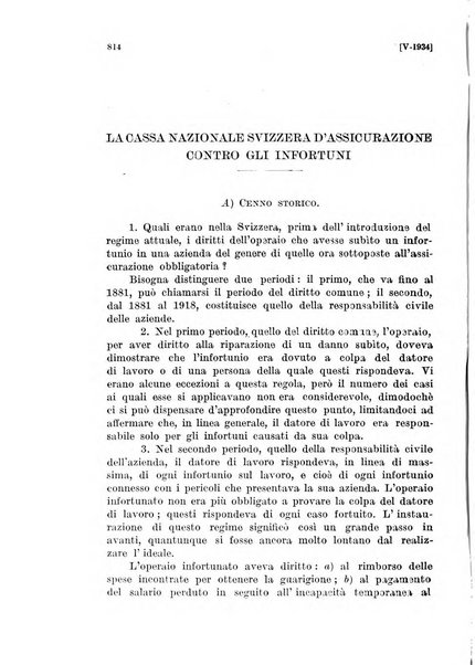 Le assicurazioni sociali pubblicazione della Cassa nazionale per le assicurazioni sociali