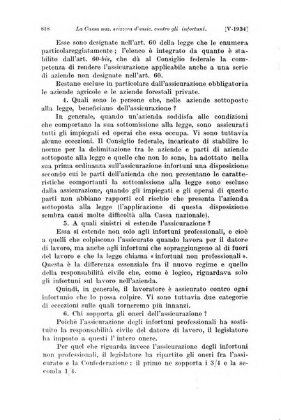 Le assicurazioni sociali pubblicazione della Cassa nazionale per le assicurazioni sociali