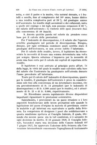 Le assicurazioni sociali pubblicazione della Cassa nazionale per le assicurazioni sociali