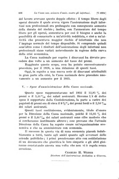 Le assicurazioni sociali pubblicazione della Cassa nazionale per le assicurazioni sociali