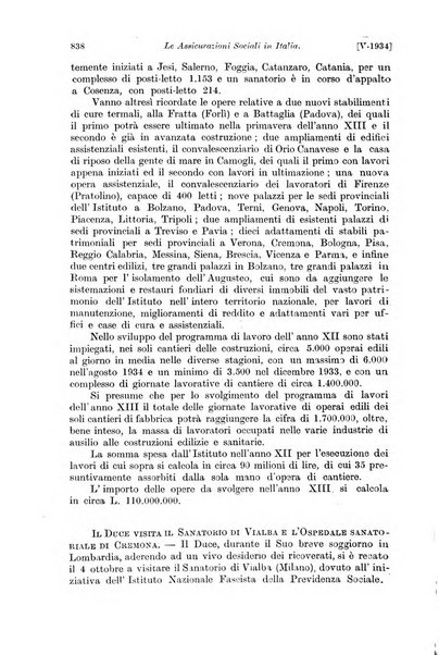 Le assicurazioni sociali pubblicazione della Cassa nazionale per le assicurazioni sociali