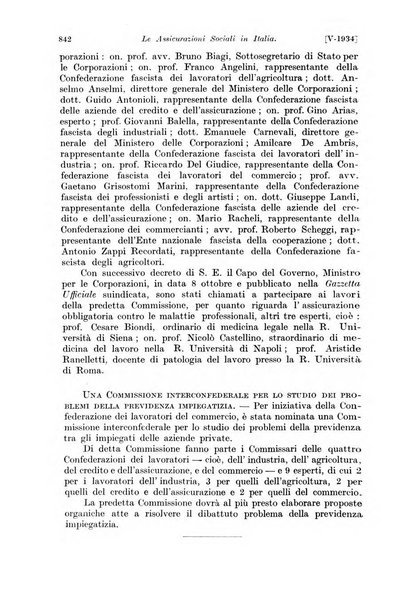 Le assicurazioni sociali pubblicazione della Cassa nazionale per le assicurazioni sociali