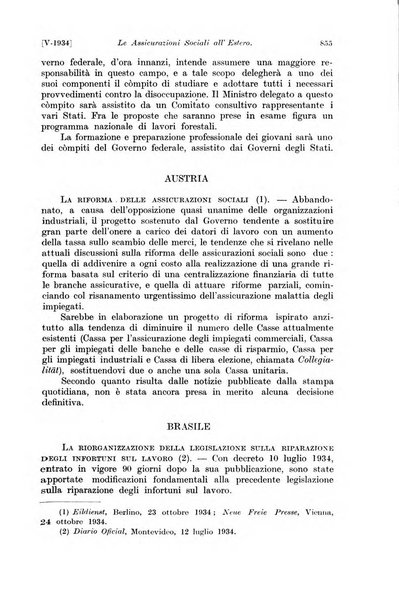 Le assicurazioni sociali pubblicazione della Cassa nazionale per le assicurazioni sociali