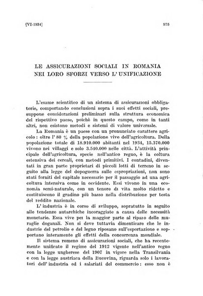 Le assicurazioni sociali pubblicazione della Cassa nazionale per le assicurazioni sociali