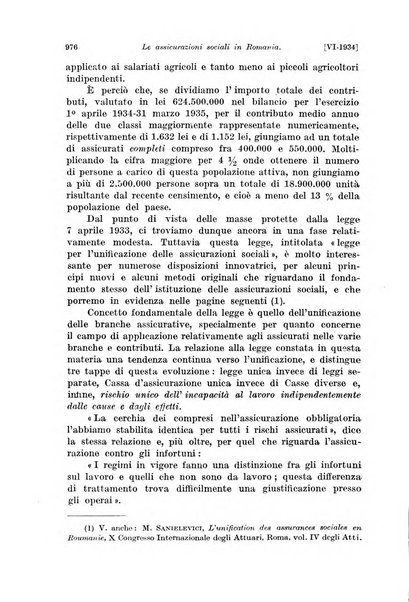 Le assicurazioni sociali pubblicazione della Cassa nazionale per le assicurazioni sociali