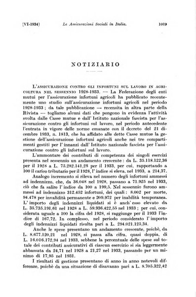 Le assicurazioni sociali pubblicazione della Cassa nazionale per le assicurazioni sociali