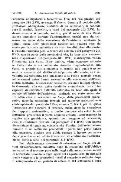 Le assicurazioni sociali pubblicazione della Cassa nazionale per le assicurazioni sociali