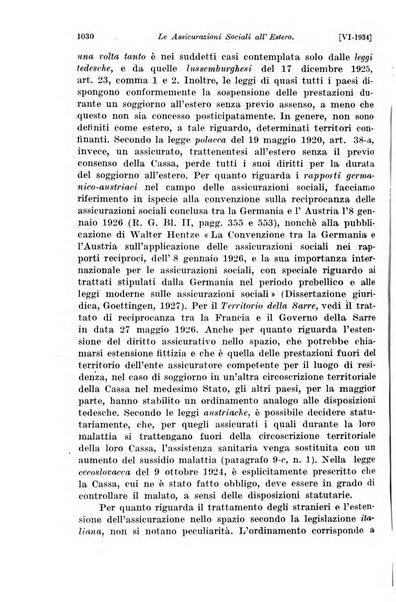 Le assicurazioni sociali pubblicazione della Cassa nazionale per le assicurazioni sociali