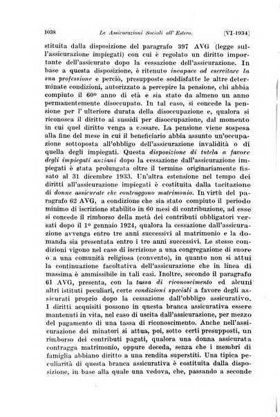 Le assicurazioni sociali pubblicazione della Cassa nazionale per le assicurazioni sociali