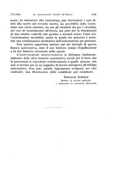 Le assicurazioni sociali pubblicazione della Cassa nazionale per le assicurazioni sociali