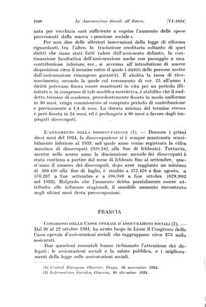 Le assicurazioni sociali pubblicazione della Cassa nazionale per le assicurazioni sociali