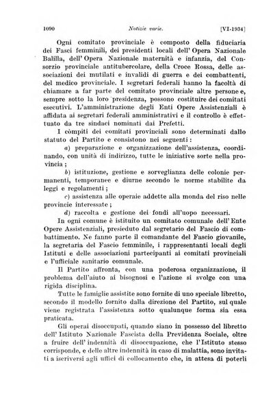 Le assicurazioni sociali pubblicazione della Cassa nazionale per le assicurazioni sociali