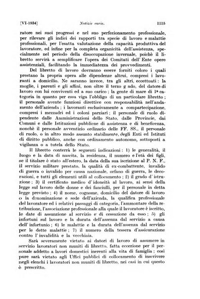 Le assicurazioni sociali pubblicazione della Cassa nazionale per le assicurazioni sociali