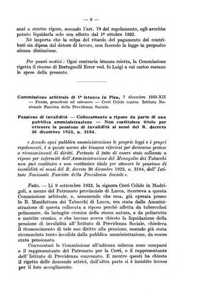 Le assicurazioni sociali pubblicazione della Cassa nazionale per le assicurazioni sociali