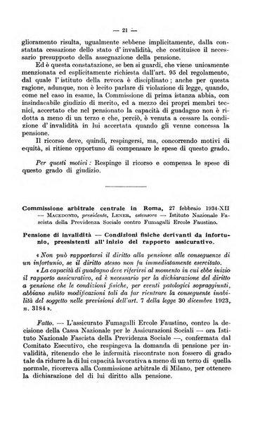 Le assicurazioni sociali pubblicazione della Cassa nazionale per le assicurazioni sociali