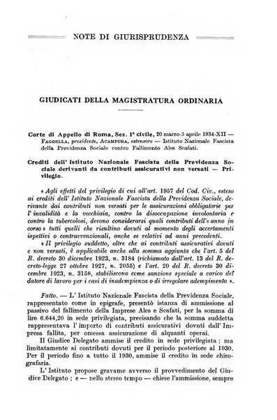 Le assicurazioni sociali pubblicazione della Cassa nazionale per le assicurazioni sociali