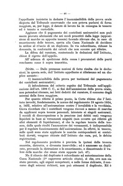 Le assicurazioni sociali pubblicazione della Cassa nazionale per le assicurazioni sociali