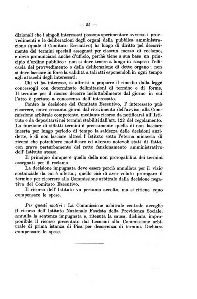 Le assicurazioni sociali pubblicazione della Cassa nazionale per le assicurazioni sociali