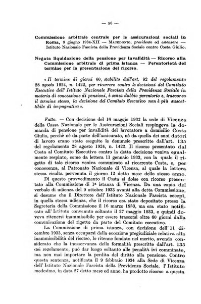 Le assicurazioni sociali pubblicazione della Cassa nazionale per le assicurazioni sociali