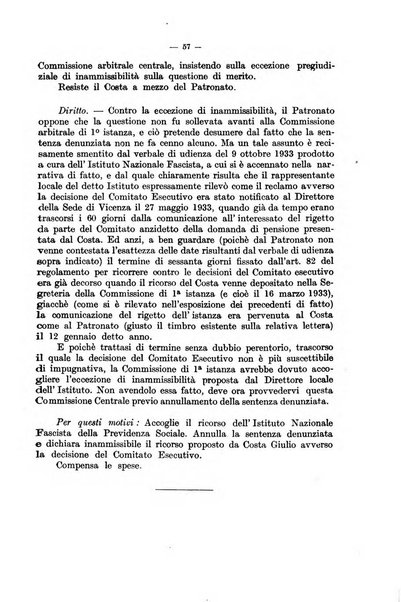 Le assicurazioni sociali pubblicazione della Cassa nazionale per le assicurazioni sociali