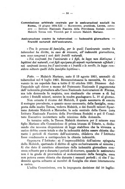 Le assicurazioni sociali pubblicazione della Cassa nazionale per le assicurazioni sociali