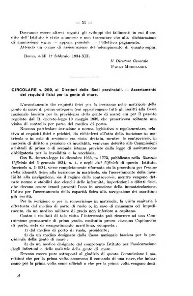 Le assicurazioni sociali pubblicazione della Cassa nazionale per le assicurazioni sociali