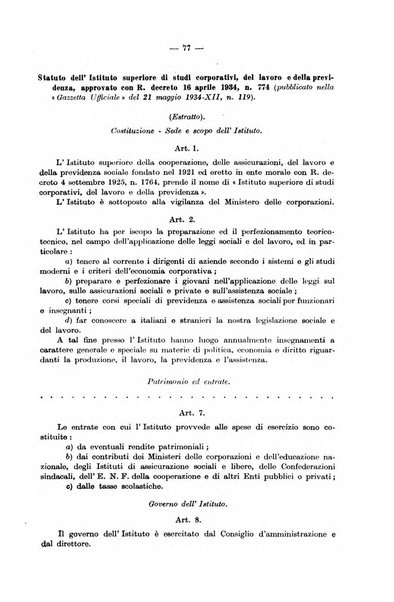 Le assicurazioni sociali pubblicazione della Cassa nazionale per le assicurazioni sociali