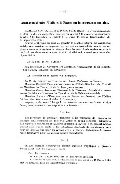 Le assicurazioni sociali pubblicazione della Cassa nazionale per le assicurazioni sociali