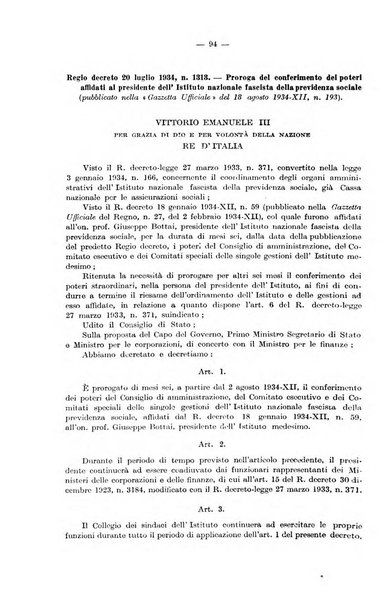 Le assicurazioni sociali pubblicazione della Cassa nazionale per le assicurazioni sociali