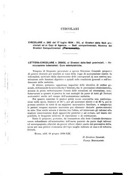 Le assicurazioni sociali pubblicazione della Cassa nazionale per le assicurazioni sociali