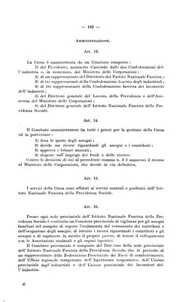 Le assicurazioni sociali pubblicazione della Cassa nazionale per le assicurazioni sociali