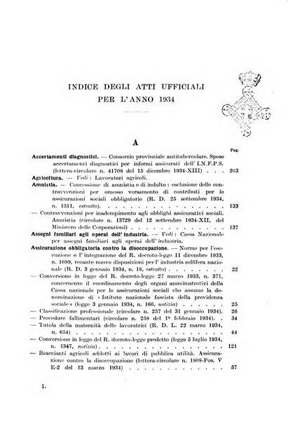 Le assicurazioni sociali pubblicazione della Cassa nazionale per le assicurazioni sociali