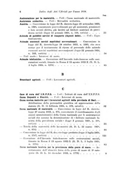 Le assicurazioni sociali pubblicazione della Cassa nazionale per le assicurazioni sociali