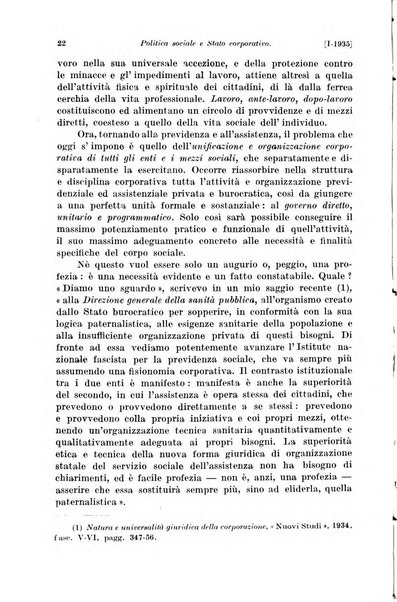 Le assicurazioni sociali pubblicazione della Cassa nazionale per le assicurazioni sociali