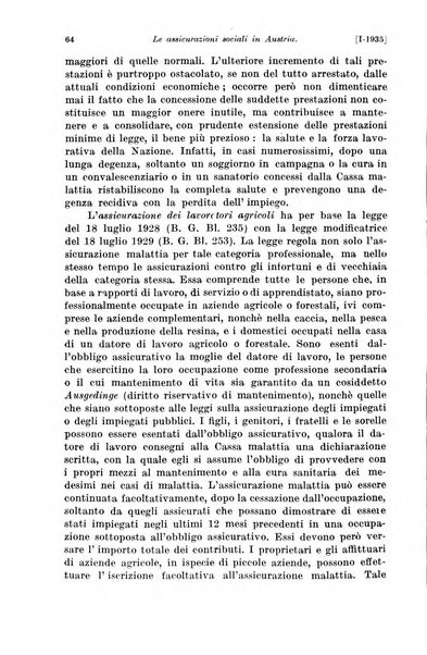 Le assicurazioni sociali pubblicazione della Cassa nazionale per le assicurazioni sociali