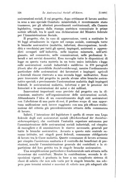 Le assicurazioni sociali pubblicazione della Cassa nazionale per le assicurazioni sociali