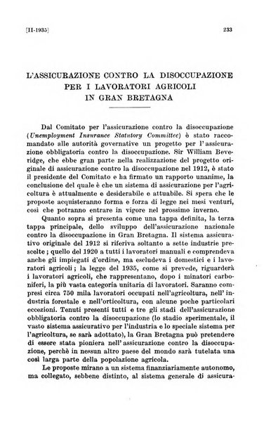 Le assicurazioni sociali pubblicazione della Cassa nazionale per le assicurazioni sociali