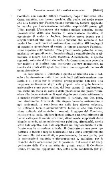 Le assicurazioni sociali pubblicazione della Cassa nazionale per le assicurazioni sociali